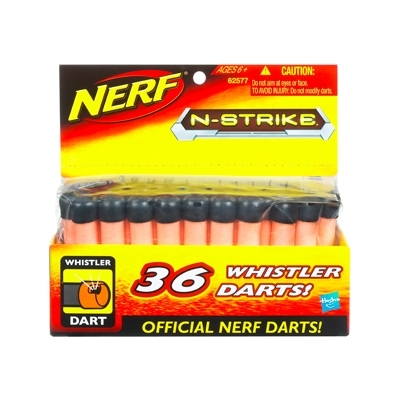 Mirax Hobbies HASBRO 62577 NERF WHISTLER DARTS 36 U