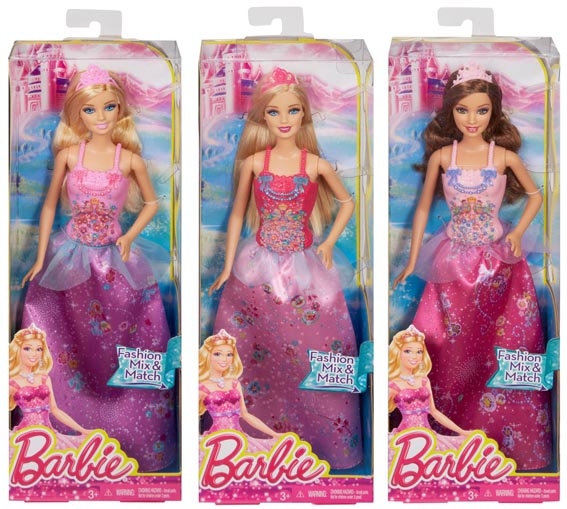 Barbie surtido de cheap princesas