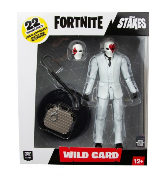 Mirax Hobbies INTK FNT10613 FORTNITE FIGURA DE ACCION FORNITE 7 WILD CARD RED SUIT