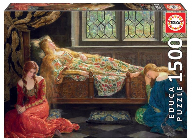 Mirax Hobbies Educa Puzzle Piezas Sleeping Beauty John Collier