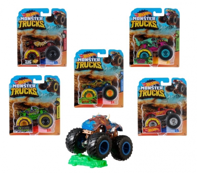 Monster Truck Hot Wheels Escala 1:64 Em Metal - Mattel Grh81