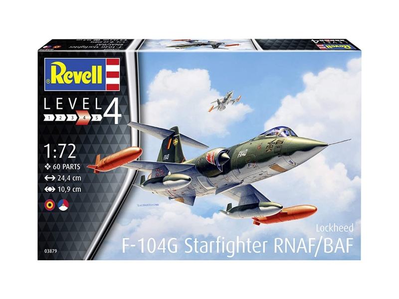 Mirax Hobbies REVELL 03879 1 72 LOCKHEED F 104 G STARFIGHTER RNAF BAF