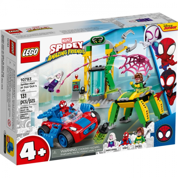 Mirax Hobbies - LEGO 10783 MARVEL SPIDERMAN EN EL LABORATORIO DE DOC OCK
