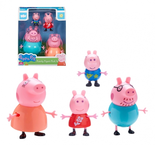 Set de Figuras Hasbro Peppa Pig Mejores Amigos Varios Modelos 1 Pieza