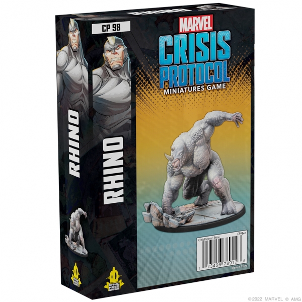 Mirax Hobbies ATOMIC MASS GAMES CP98 MARVEL CRISIS PROTOCOL RHINO