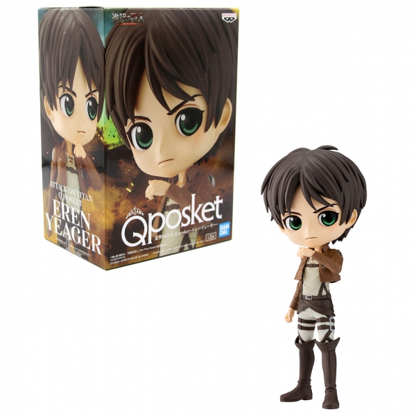 Mirax Hobbies - BANPRESTO 85287 ATTACK ON TITAN Q POSKET EREN YEAGER ...