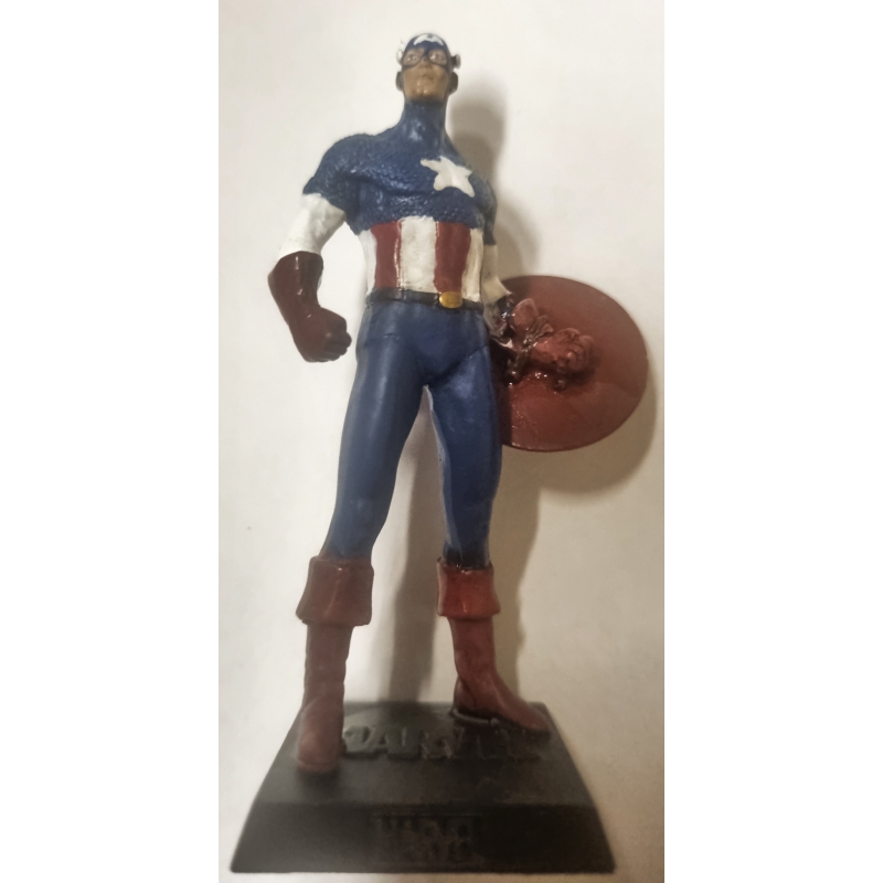 Mirax Hobbies DEVALUADO EAGLEMOSS MBCUK008 1 21 CAPITAN AMERICA