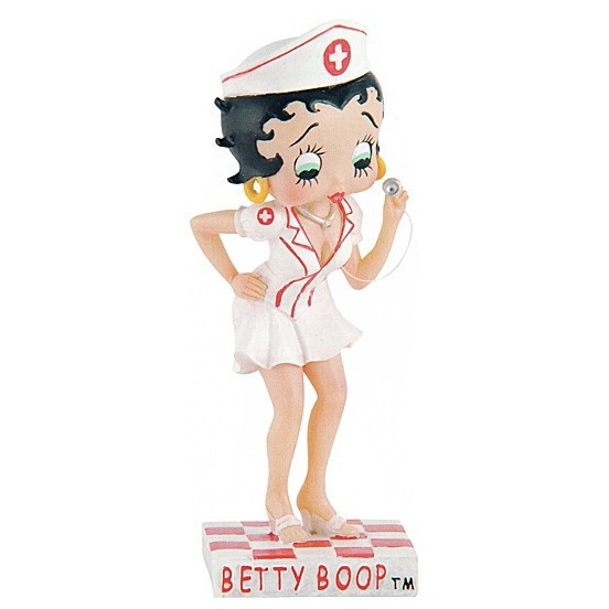 Mirax Hobbies Magazine Bb Betty Boop Figure Nurse White