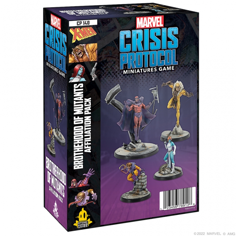 Mirax Hobbies Atomic Mass Games Cp Marvel Crisis Protocol Brotherhood Of Mutants