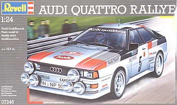 Maqueta 1/24 - Audi Quattro Rallye