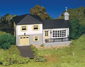 Mirax Hobbies BACHMANN 45213 SPLIT LEVEL HOUSE KIT HO