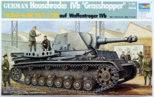 TRUMPETER 00373 1:35 GERMAN HEUSCHRECKE ( GRASSHOPPER ) IVB SELF PROPELLED WEAPONS