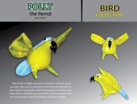 GLASS 20109 POLLY PARROT