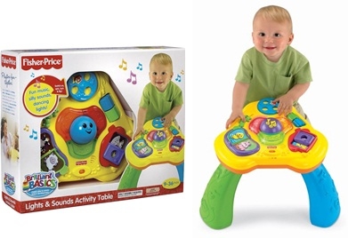 Mesa actividades cheap bebe fisher price