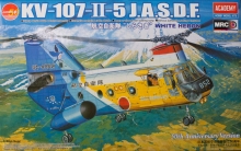 ACADEMY 12205 1:48 KV 107 II5 JASDF WHITE HERON RESCUE HELICOPTER