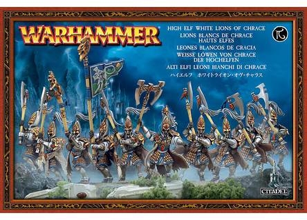 Mirax Hobbies - WARHAMMER 99120210016 LEONES BLANCOS DE CRACIA DE LOS ALTOS  ELFOS