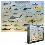 EUROGRAPHICS 6000-0088 MILITARY HELICOPTERS PUZZLE 1000 PIEZAS