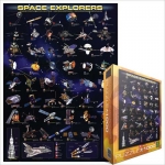 EUROGRAPHICS 6000-2001 SPACE EXPLORERS PUZZLE 1000 PIEZAS