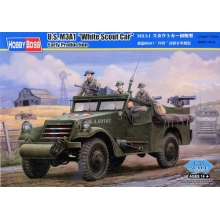HOBBYBOSS 82451 US M3 A 1 WHITE SCOUT CAR EARLY PROD