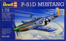 REVELL 04148 1:72 P 51 MUSTANG USAF COMBAT WWII AIRCRAFT