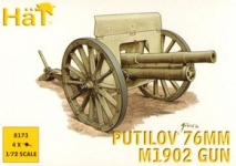HAT 8173 1:72 WWI PUTILOV 76MM GUN