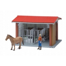 BRUDER 62520 HORSE STABLE WITH FIGURE