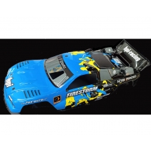 HPI 106238 DSX 1 TRUCK PAINTED BODY ( BLUE YELLOW BLACK )