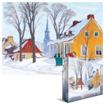 EUROGRAPHICS 6000-7190 WINTER MORNING IN BAIE ST PAUL PUZZLE 1000 PIEZAS