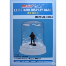 TRUMPETER 09861 DISPLAY CASE LED STAND ( ?84X115MM )