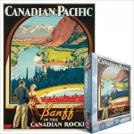 EUROGRAPHICS 6000-0327 BANIFF IN THE CANADIAN ROCKIES / JAMES CROCKART PUZZLE 1000 PIEZAS