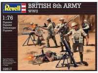 REVELL 02617 BRITISH 8TH ARMY WWII 1:76