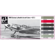 K4 WWII GERMAN LUFTWAFFE AIRCRAFT COLORS SET 2