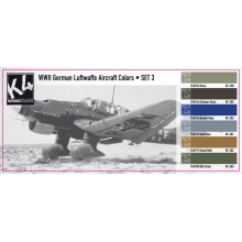 K4 WWII GERMAN LUFTWAFFE AIRCRAFT COLORS SET 3
