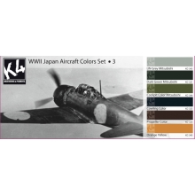 K4 WWII JAPAN AIRCRAFT COLORS SET 3