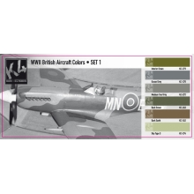 K4 WWII BRITISH AIRCRAFT COLORS SET 1