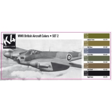 K4 WWII BRITISH AIRCRAFT COLORS SET 2
