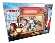 DISNEY 410494 PIZARRA MAGICA IRON MAN BLANCO Y NEGRO