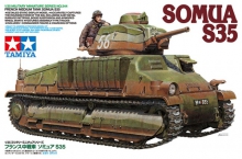 TAMIYA 35344 1:35 FRENCH MEDIUM TANK SOMUA S35