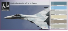 K4 MODERN RUSSIAN AIRCRAFT SU 30 FLANKER