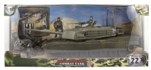 MCTOYS 77024 WORLD PEACEKEEPERS - COMBAT TANK ( 3 MILITARY FIGURES INCLUDED )