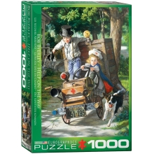 EUROGRAPHICS 6000-0439 HELP ON THE WAY BY BOB BYERLEY PUZZLE 1000 PIEZAS