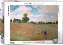 EUROGRAPHICS 6000-0826 THE POPPY FIELD BY MONET PUZZLE 1000 PIEZAS