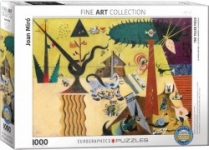 EUROGRAPHICS 6000-0858 THE TILLED FIELD BY JOAN MIRO PUZZLE 1000 PIEZAS