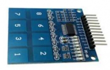 ZMXR 8 CHANNEL CAPACITIVE TOUCH BUTTON SWITCH MODULE TTP226 FOR ARDUINO