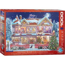 EUROGRAPHICS 6000-0973 GETTING READY FOR CHRISTMAS PUZZLE 1000 PIEZAS