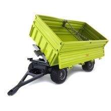 BRUDER 02203 FLIEGL THREE WAY TIPP TRAILER WITH REMOVABLE TOP