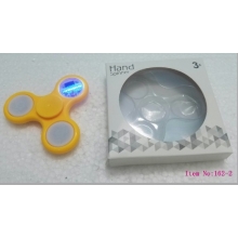 GIGATOYS 162-2 PLASTIC FINGER SPINNER WITH LIGHT AND IMAGES