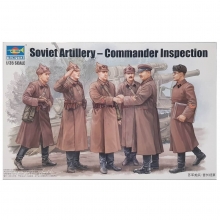 TRUMPETER 00428 1:35 SOVIET ARTILLERY COMMANDER INSPECTION FIGURE