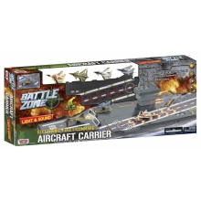 MOTORMAX 78038 31 PULG ELECTRONIC AIRCRAFT CARRIER W 4 DIECAST FIGHTERS