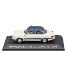 MAGAZINE CSPADYNAGRAND 1958 PANHARD DYNA GRAND STANDING WHITE BLUE